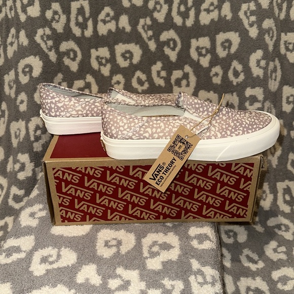 Vans Slip-On Sf Sneaker (Eco Theory) Animal/Ether π New π & Never Worn π - Picture 6 of 17